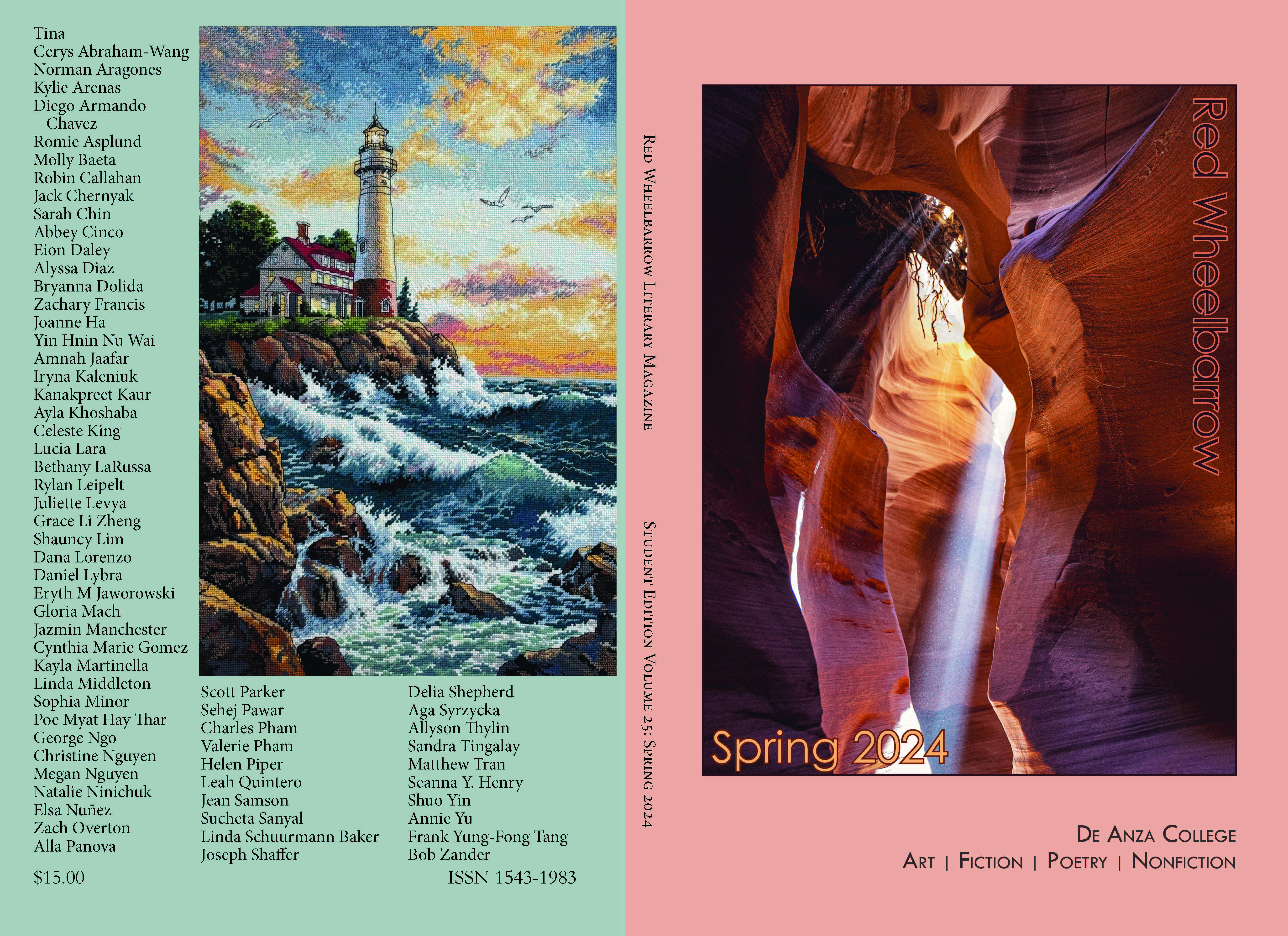 2024 Red Wheelbarrow Cover