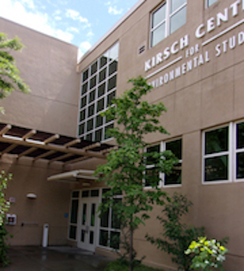 back of Kirsch Center