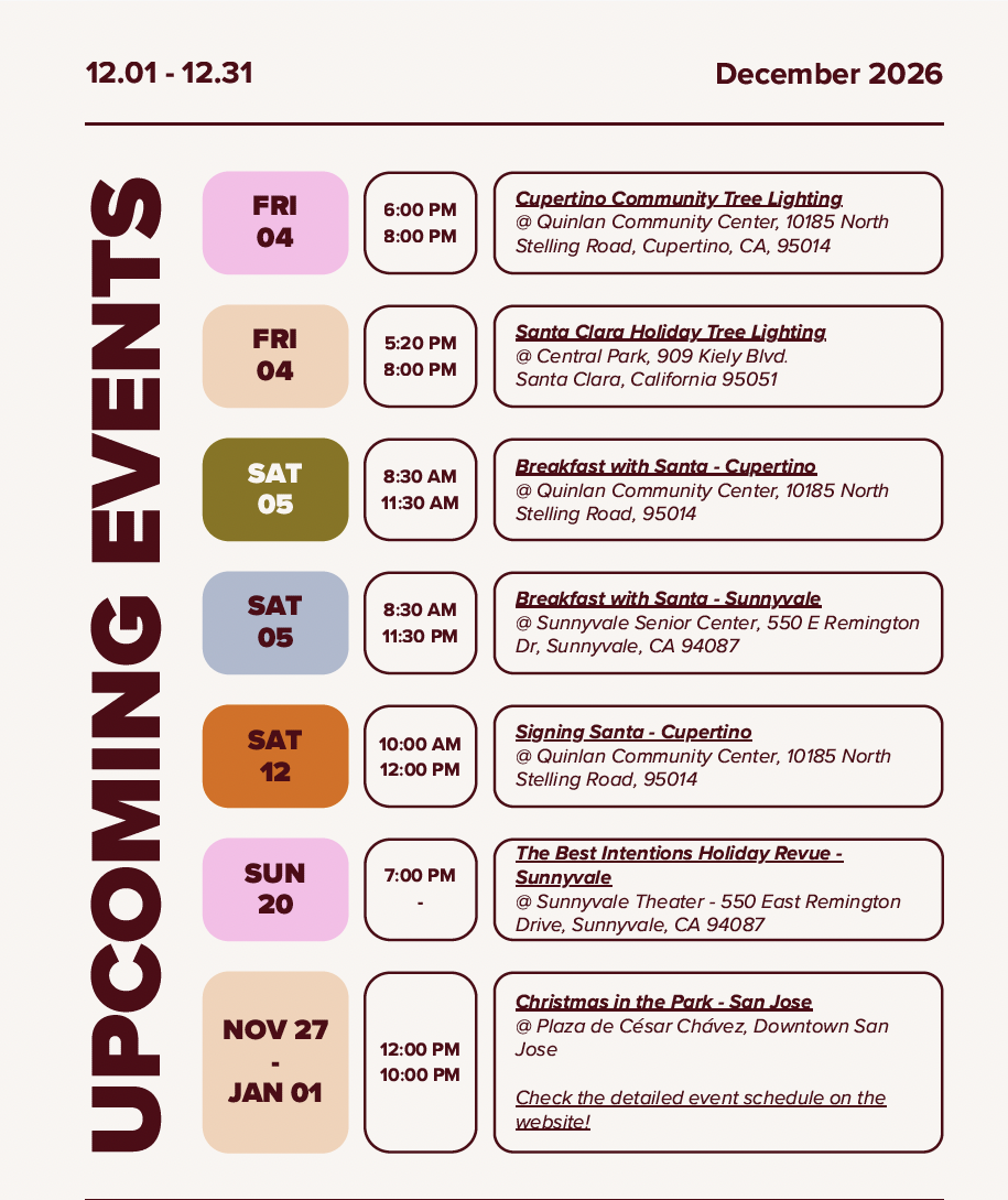 December events