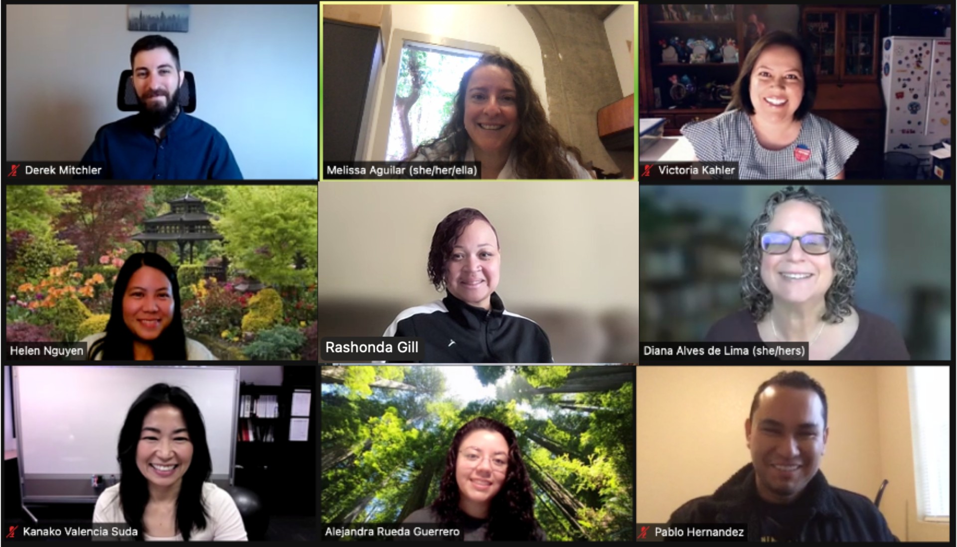 SSC Team Photo Student Success Center Team on Zoom Photo