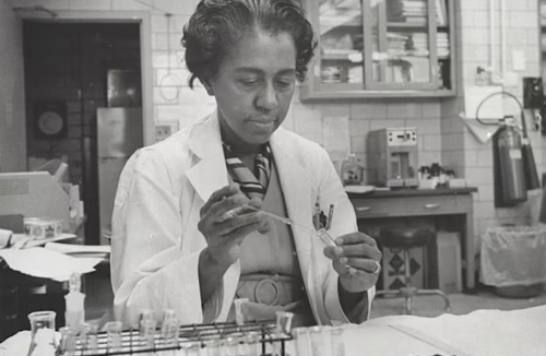 Biochemist Dr. Marie M Daly